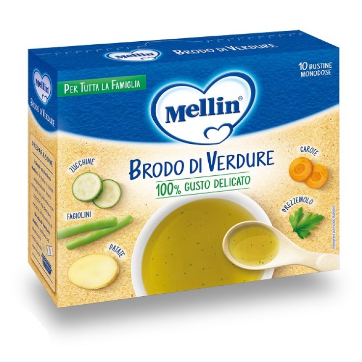 MELLIN Brodo Verdure 10 Buste MELLIN Brodo Verdure 10 Buste