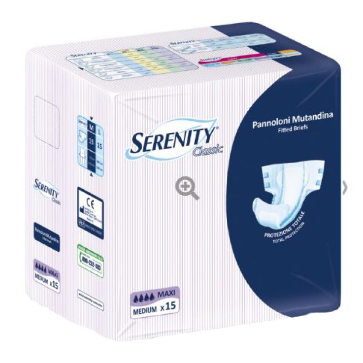 SERENITY Pann.Mut.Maxi XL15pz SERENITY Pann.Mut.Maxi XL15pz