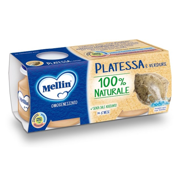MELLIN OMOGENEIZZATO PLATESSA 4X80 G MELLIN OMOGENEIZZATO PLATESSA 4X80 G