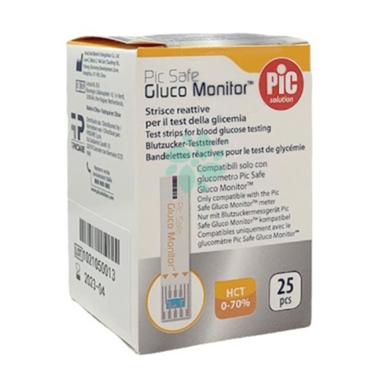 PIC GLUCO Monitor 25 Strisce PIC GLUCO Monitor 25 Strisce