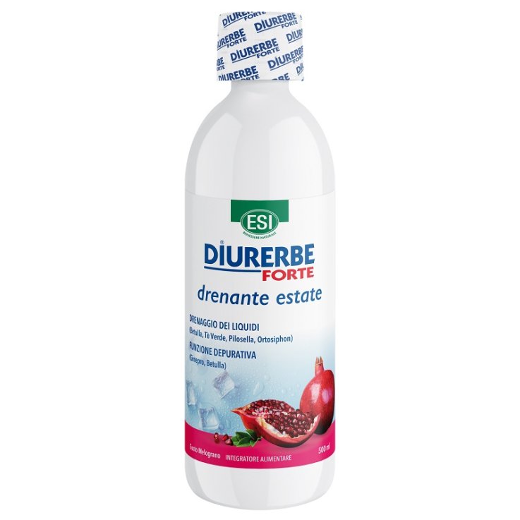ESI DIURERBE FORTE DRENANTE MELOGRANO ESTATE BIPACK 500 ML +500 ML ESI DIURERBE FORTE DRENANTE MELOGRANO ESTATE BIPACK 500 ML +500 ML