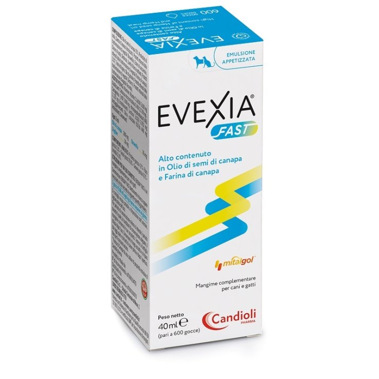 EVEXIA Fast Cani/Gatt Gtt 40ml EVEXIA Fast Cani/Gatt Gtt 40ml