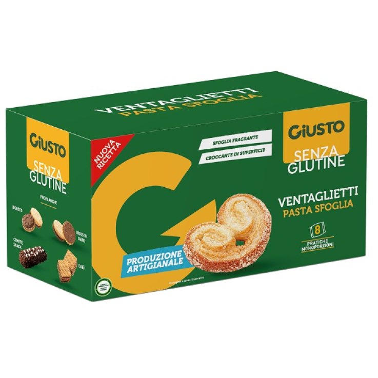 GIUSTO S/G Ventaglietti 80g GIUSTO S/G Ventaglietti 80g