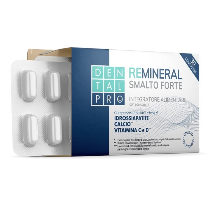 DENTALPRO REMINERAL SMALTO FORTE 30 COMPRESSE DENTALPRO REMINERAL SMALTO FORTE 30 COMPRESSE