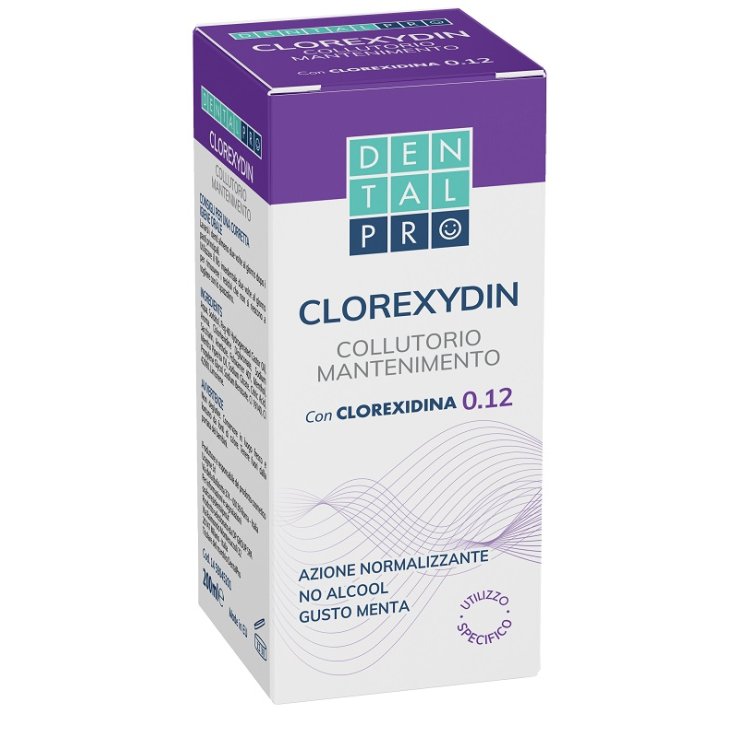 DENTALPRO COLLUTORIO CLOREXYDIN 0,12 200 ML DENTALPRO COLLUTORIO CLOREXYDIN 0,12 200 ML