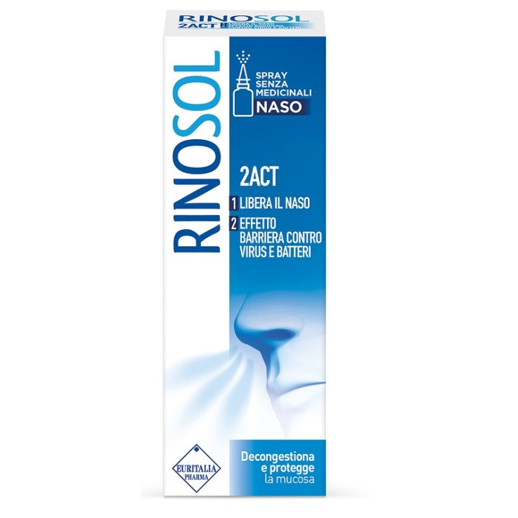 RINOSOL 2ACT Spray Nasale 15ml RINOSOL 2ACT Spray Nasale 15ml