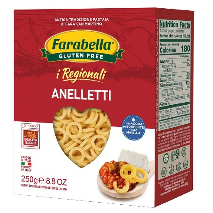 FARABELLA Pasta Anelletti 250g FARABELLA Pasta Anelletti 250g