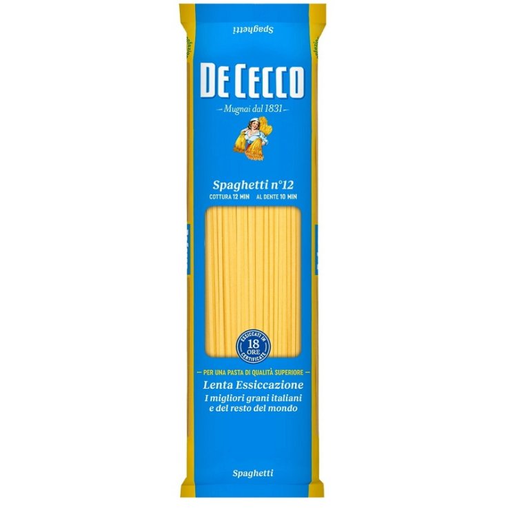 DE CECCO Spaghetti 12 400g DE CECCO Spaghetti 12 400g
