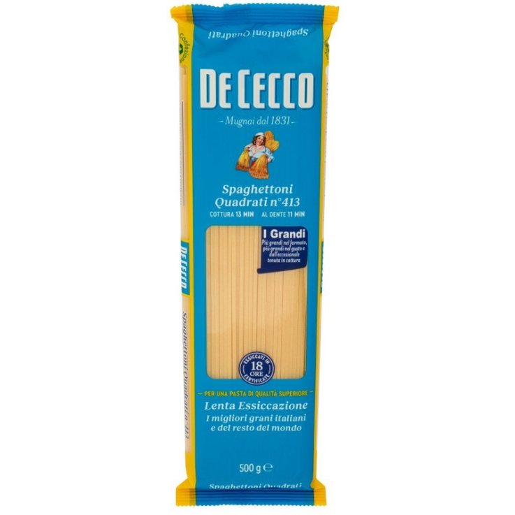 DE CECCO Spagh.Quad.413 400g DE CECCO Spagh.Quad.413 400g