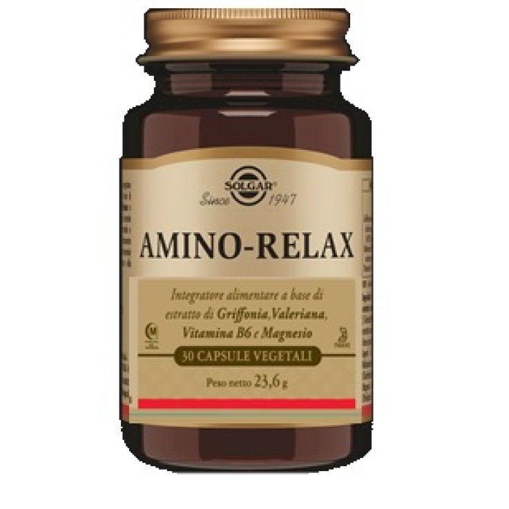 AMINO RELAX 30 Cps SOLGAR AMINO RELAX 30 Cps SOLGAR