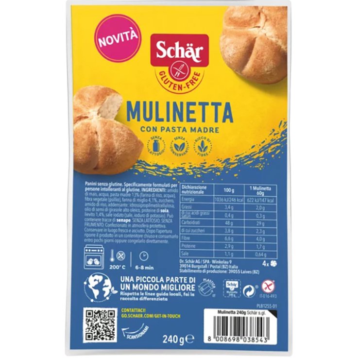 SCHAR Mulinetta 4x60g SCHAR Mulinetta 4x60g
