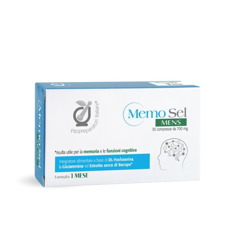 FITOPREPARATORI ITALIANI MEMOSEL MENS 30 COMPRESSE FITOPREPARATORI ITALIANI MEMOSEL MENS 30 COMPRESSE