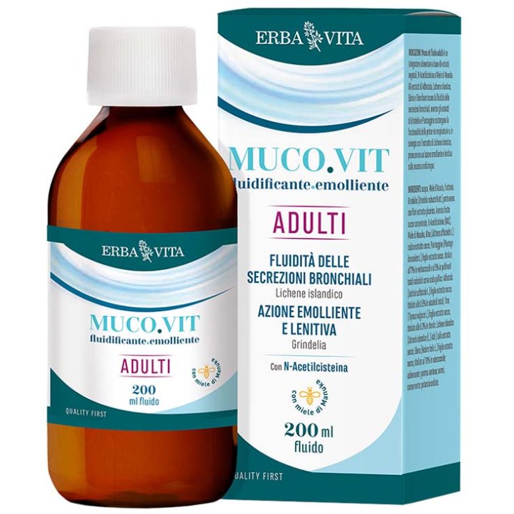 MUCOVIT Fluido Adulti 200ml MUCOVIT Fluido Adulti 200ml