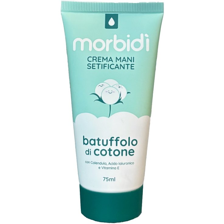 MORBIDI' CREMA MANI BATUFFOLO DI COTONE 75 ML MORBIDI' CREMA MANI BATUFFOLO DI COTONE 75 ML
