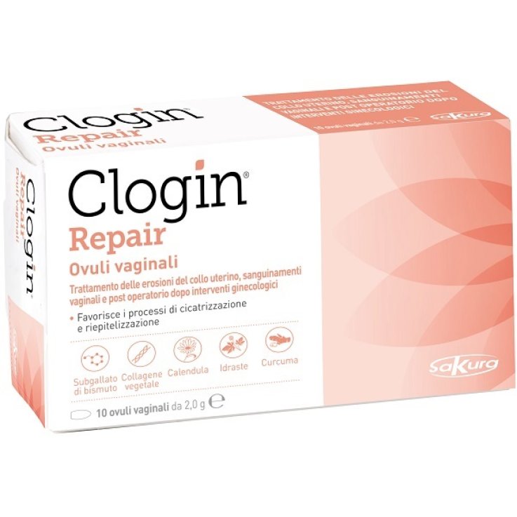 CLOGIN REPAIR 10 OVULI VAGINALI CLOGIN REPAIR 10 OVULI VAGINALI