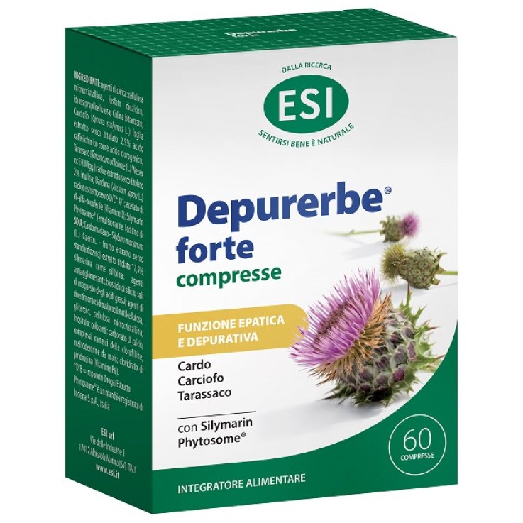 ESI DEPURERBE FORTE 60 COMPRESSE ESI DEPURERBE FORTE 60 COMPRESSE