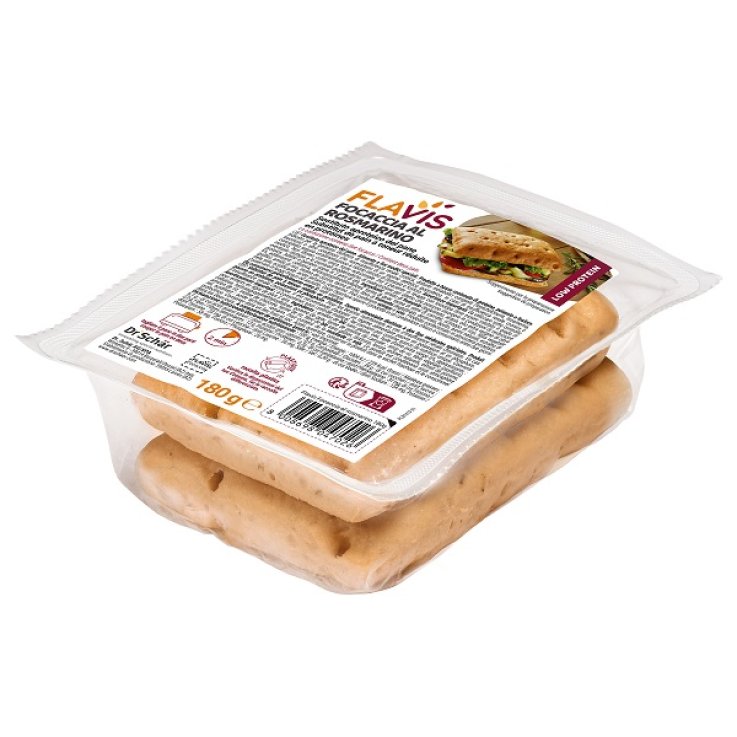 FLAVIS Focaccia Rosm.2x90g FLAVIS Focaccia Rosm.2x90g