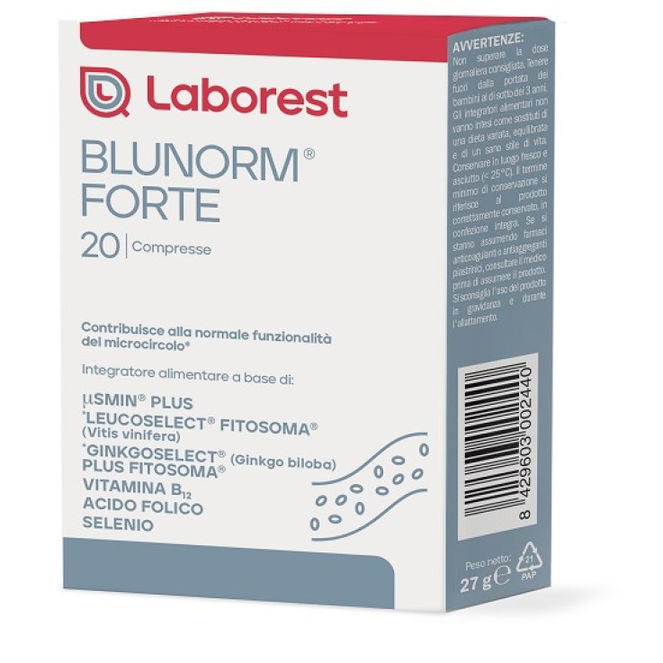BLUNORM Forte 20 Cpr BLUNORM Forte 20 Cpr