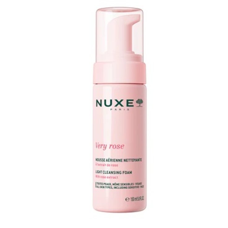 NUXE VERY ROSE LIGHT CLEANSING FOAM 150 ML NUXE VERY ROSE LIGHT CLEANSING FOAM 150 ML