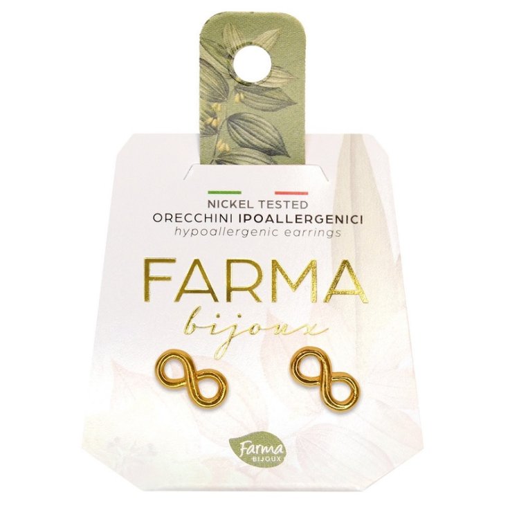 FARMA BIJOUX ORECCHINO INFINITO GOLD