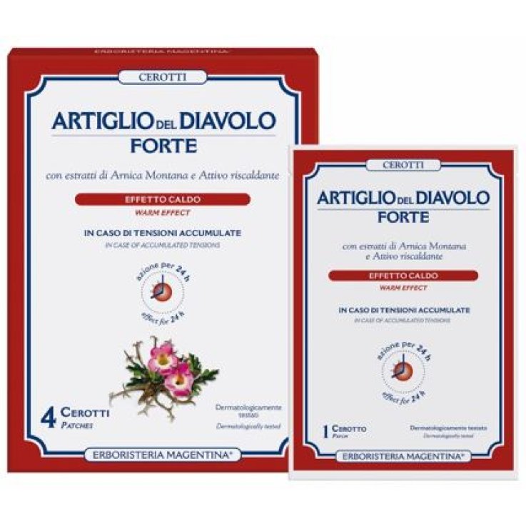 ARTIGLIO Forte 4 Cerotti ERM ARTIGLIO Forte 4 Cerotti ERM