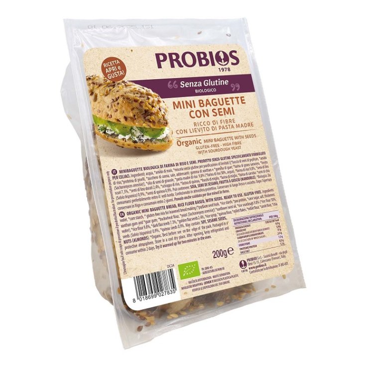 PROBIOS Mini Baguette Semi200g PROBIOS Mini Baguette Semi200g