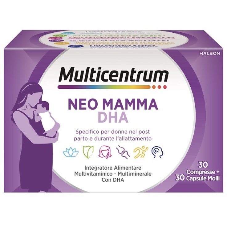 MULTICENTRUM NEO MAMMA DHA 30 COMPRESSE + 30 CAPSULE MOLLI MULTICENTRUM NEO MAMMA DHA 30 COMPRESSE + 30 CAPSULE MOLLI