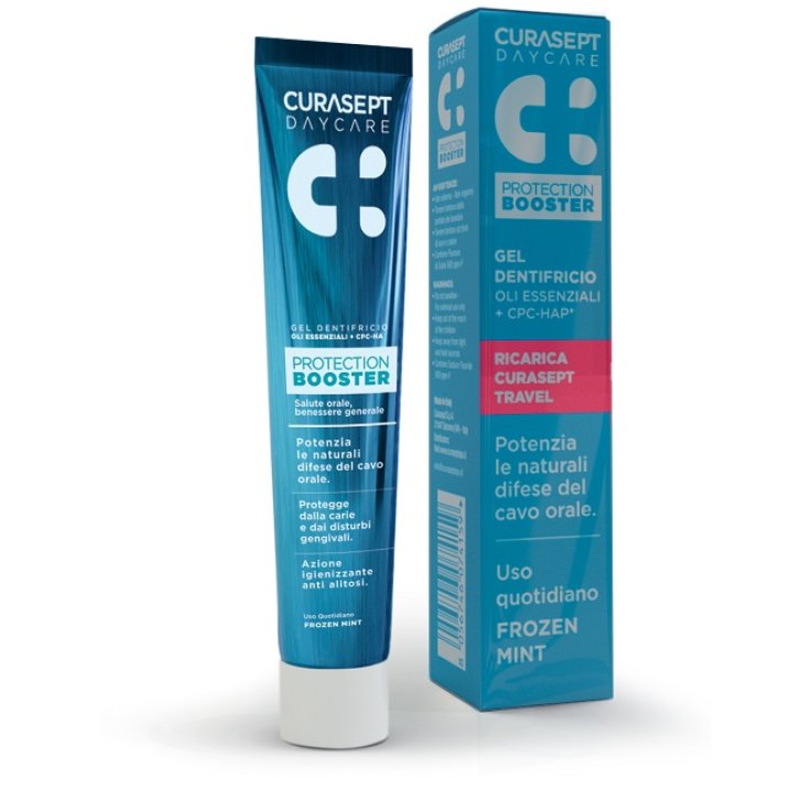CURASEPT DENTIFRICIO DAYCARE PROTEZIONE BOOSTER FROZEN MINT20 ML CURASEPT DENTIFRICIO DAYCARE PROTEZIONE BOOSTER FROZEN MINT20 ML