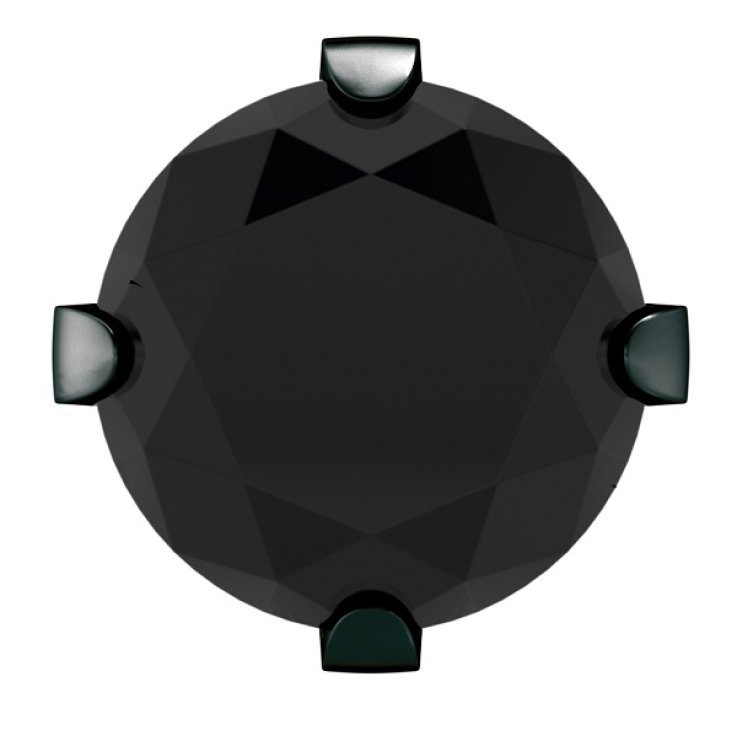 SYSTEM75 ZIRCONE CUBICO CRISTALLO NERO 5 MM ACCIAIO CHIRURGICO NERO 2 PEZZI 266 SYSTEM75 ZIRCONE CUBICO CRISTALLO NERO 5 MM ACCIAIO CHIRURGICO NERO 2 PEZZI 266