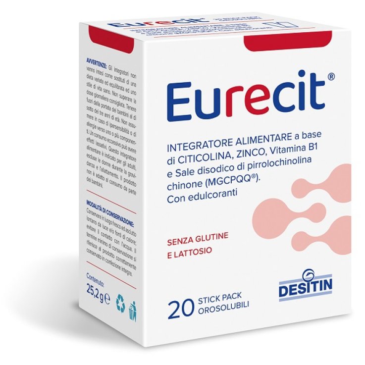 EURECIT 20 Stick Pack Orosol.