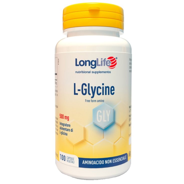 LONGLIFE L-GLYCINE 500mg100Cps LONGLIFE L-GLYCINE 500mg100Cps