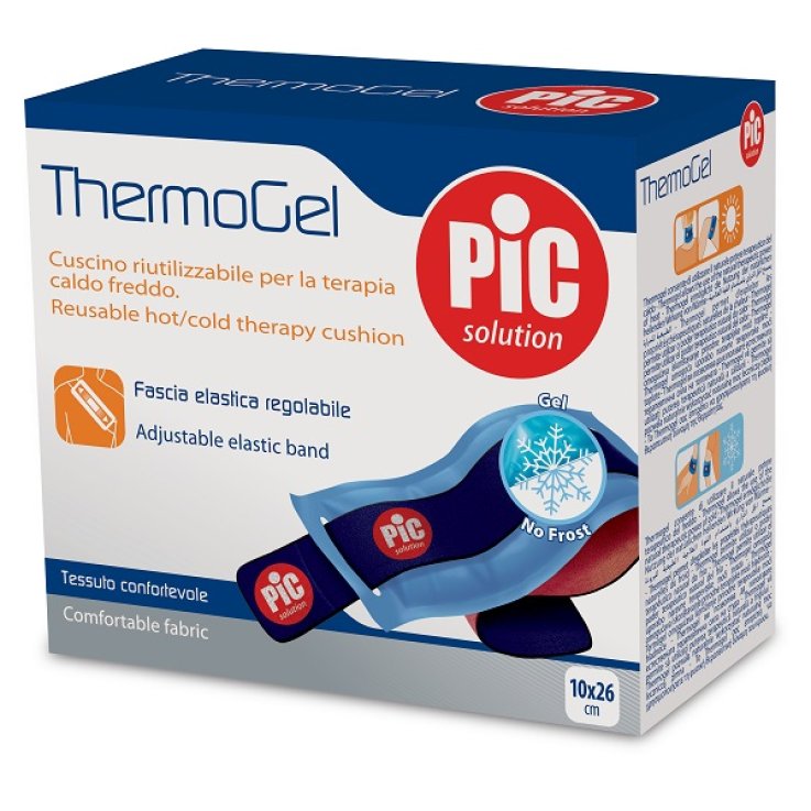 CUSCINO THERMOGEL TERAPIA CALDO FREDDO 10X26 CM CON FASCIAELASTICA ITC CUSCINO THERMOGEL TERAPIA CALDO FREDDO 10X26 CM CON FASCIAELASTICA ITC