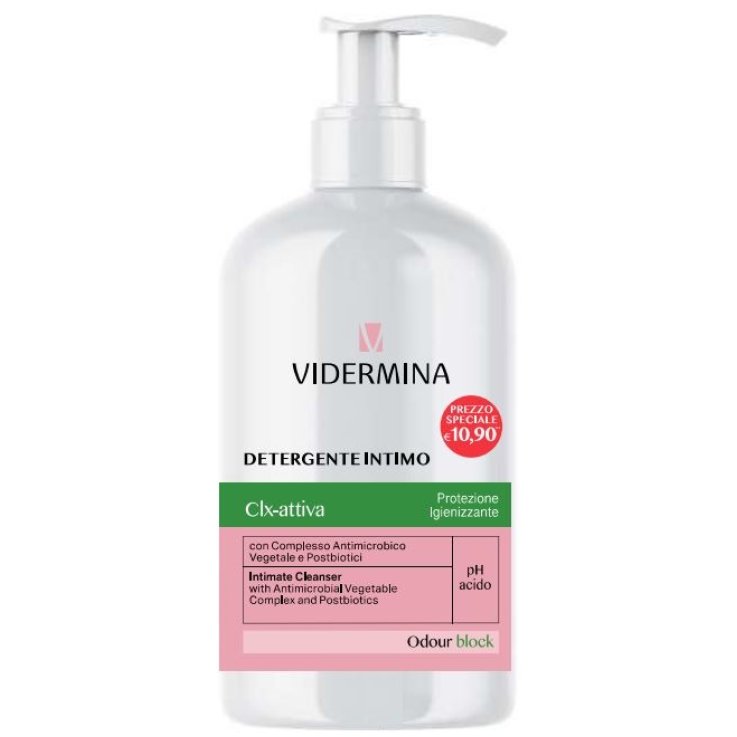 VIDERMINA CLX DETERGENTE INTIMO 500 ML NUOVA FORMULAZIONE SPECIAL PRICE