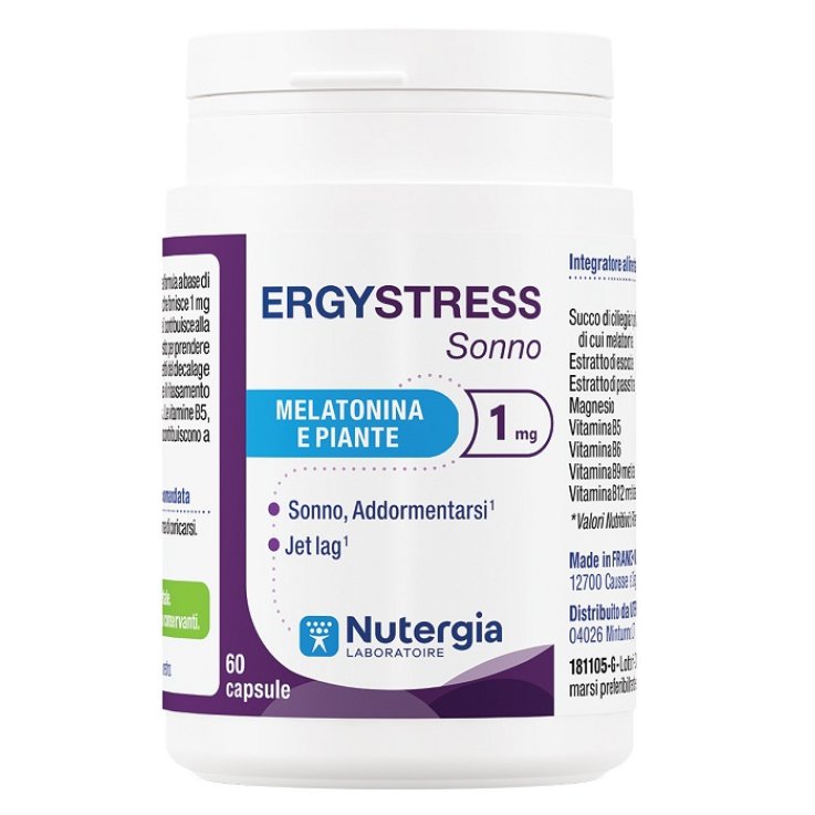 ERGYSTRESS Sonno 60 Cps ERGYSTRESS Sonno 60 Cps
