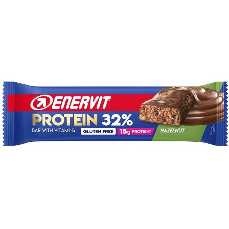 ENERVIT SPORT PROTEIN BAR 32% HAZELNUT 48 G ENERVIT SPORT PROTEIN BAR 32% HAZELNUT 48 G