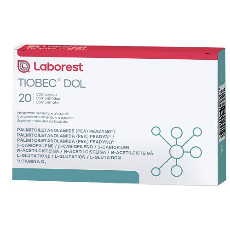 TIOBEC DOL 20 COMPRESSE NUOVA FORMULA TIOBEC DOL 20 COMPRESSE NUOVA FORMULA