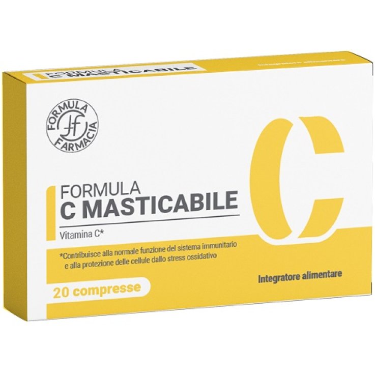 FORMULA C MASTICABILE 20 COMPRESSE DA 500 MG
