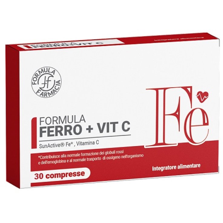 FORMULA FERRO + VITAMINA C 30 COMPRESSE