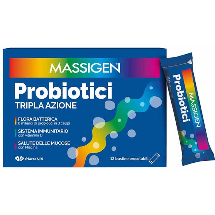 MASSIGEN Probiotici 12StickOFS MASSIGEN Probiotici 12StickOFS