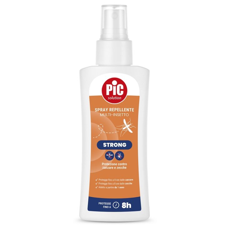 PIC SOLUTION SPRAY REPELLENTE MULTI-INSETTO STRONG 100 ML PIC SOLUTION SPRAY REPELLENTE MULTI-INSETTO STRONG 100 ML