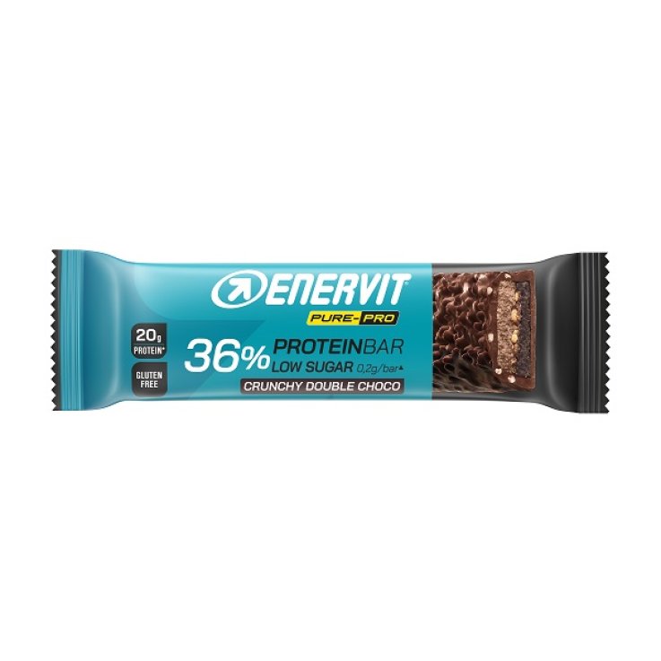 ENERVIT PURE PRO BAR 36% DOUBLE CHOCO 55 G ENERVIT PURE PRO BAR 36% DOUBLE CHOCO 55 G