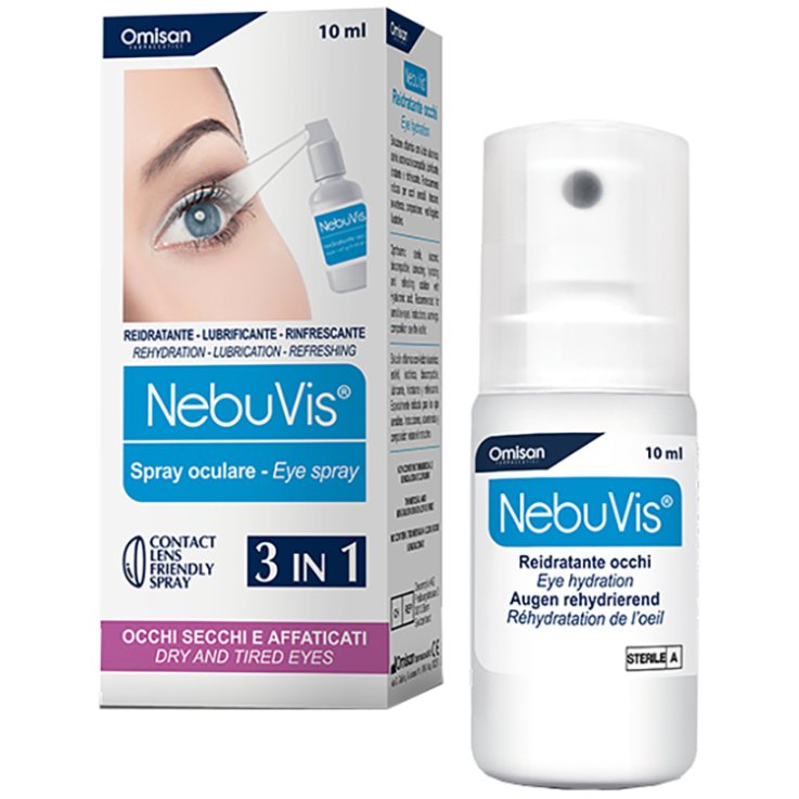 NEBUVIS Reidrat.Occhi 10ml NEBUVIS Reidrat.Occhi 10ml
