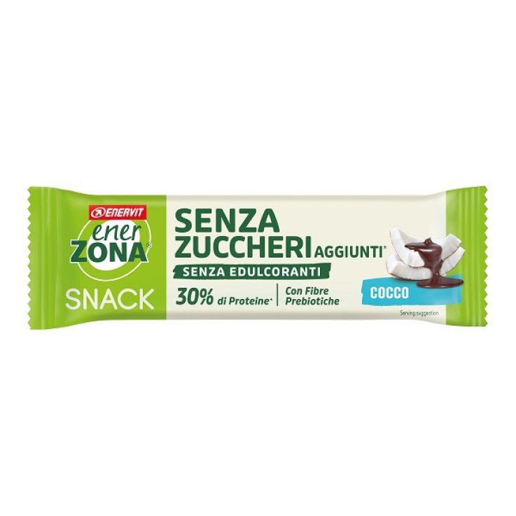 ENERZONA SNACK COCONUT SENZA ZUCCHERI AGGIUNTI 33 G ENERZONA SNACK COCONUT SENZA ZUCCHERI AGGIUNTI 33 G