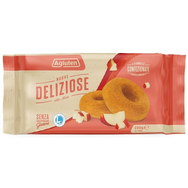 AGLUTEN Deliziose Mele 4x55g AGLUTEN Deliziose Mele 4x55g