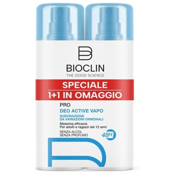 BIOCLIN DEODORANTE PRO ACT VAPO SENZA PARABENI 2 PEZZI 100 ML BIPACK BIOCLIN DEODORANTE PRO ACT VAPO SENZA PARABENI 2 PEZZI 100 ML BIPACK