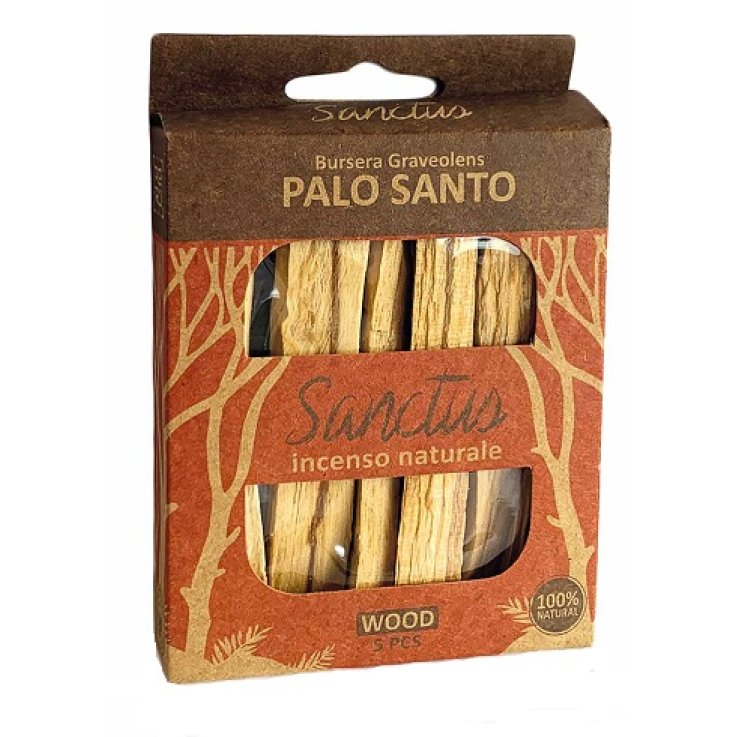 SANCTUS INCENSO NATURALE LEGNO PALO SANTO 5 PEZZI