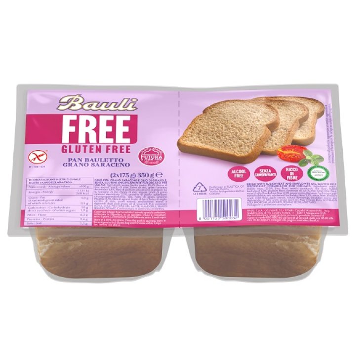 BAULI FREE Pan Bauletto Sarac. BAULI FREE Pan Bauletto Sarac.