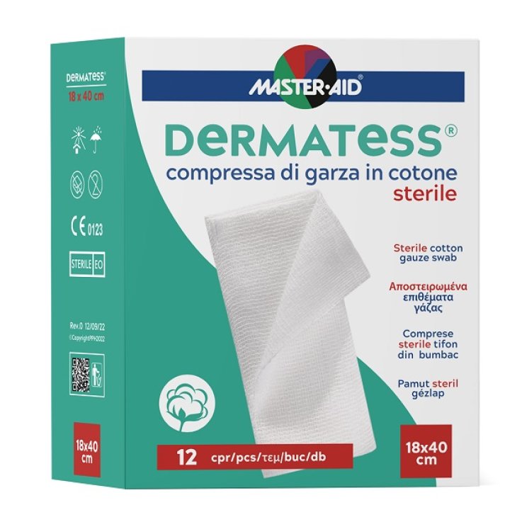 DERMATESS Cot.Garza 18x40 12pz DERMATESS Cot.Garza 18x40 12pz