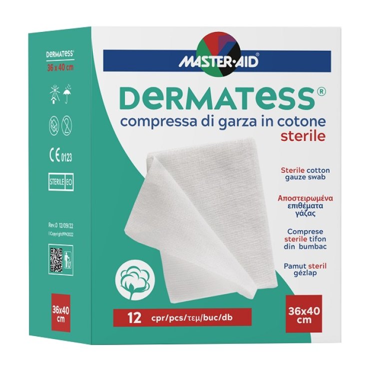 DERMATESS Cot.Garza 36x40 12pz DERMATESS Cot.Garza 36x40 12pz