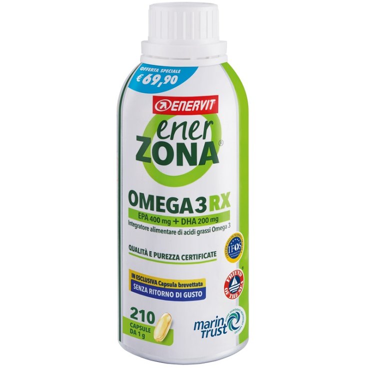 ENERZONA OMEGA 3RX 210 CAPSULE 1 G OFFERTA SPECIALE ENERZONA OMEGA 3RX 210 CAPSULE 1 G OFFERTA SPECIALE